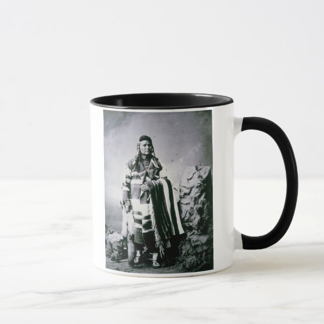Hauptjoseph (1840-1904) c.1880 (b/w Foto) Tasse (Rechts)