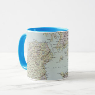Hauptlandstraßen der britischen Inseln Tasse