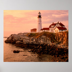 Hauptlicht   Maine KapElizabeth   Portland Poster