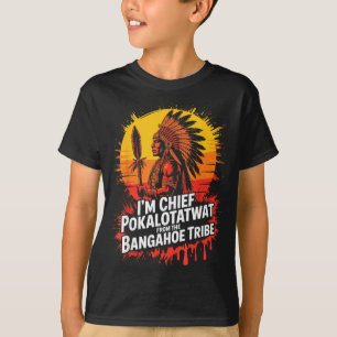 Häuptling pokalotatwat vom Stamm einheimischer Ure T-Shirt