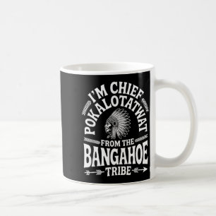 Häuptling pokalotatwat vom Stamm Native America Kaffeetasse