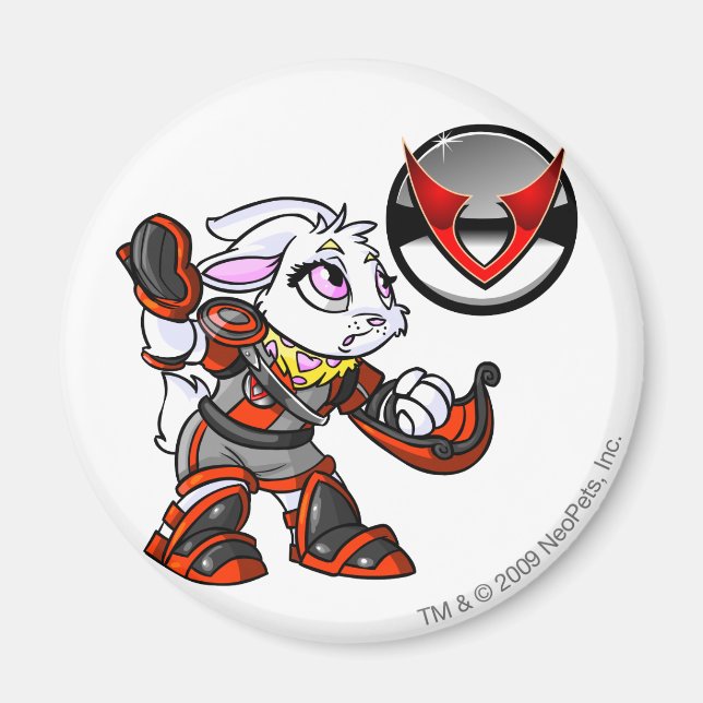 Hauptmann der Weltraumstation der Virtupets 1 Magnet (Vorne)