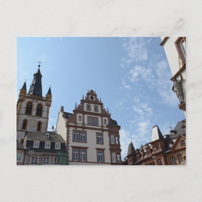 Hauptmarkt Trier Postkarte (Vorderseite)