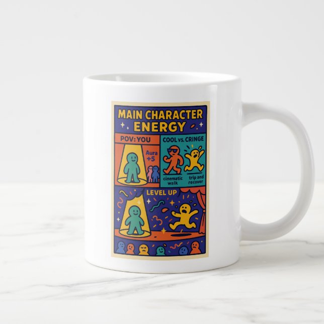 Hauptmerkmal Energie Jumbo-Tasse (Rechts)