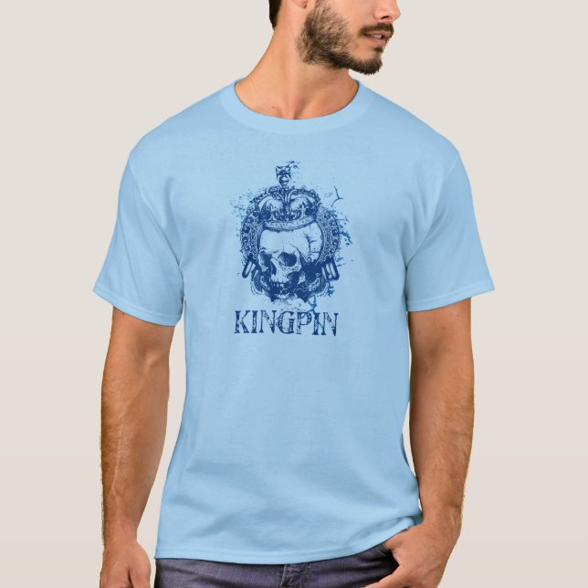 Hauptperson-Bowlings-T - Shirts (Vorderseite)
