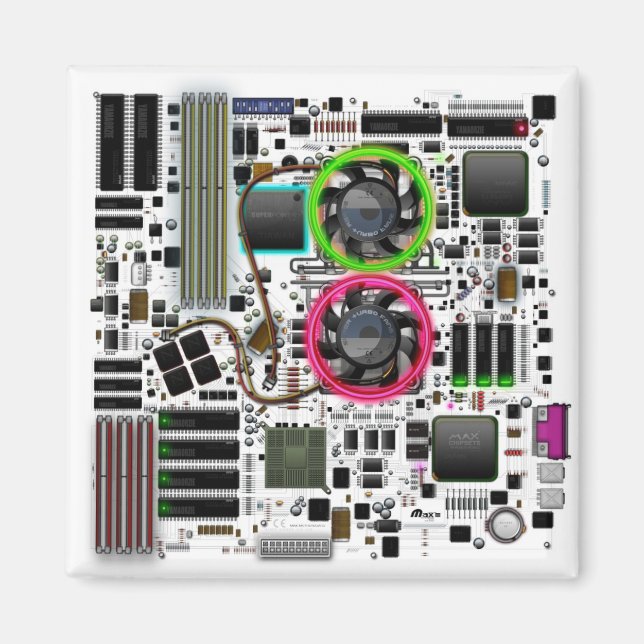 Hauptplatine Magnet (Vorne)