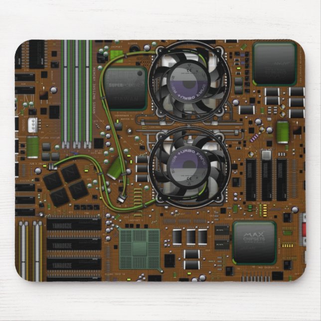 Hauptplatine Mousepad (Vorne)