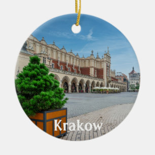Hauptplatz der Altstadt von Krakau, Polen Keramik Ornament