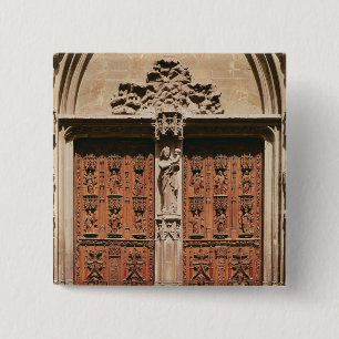 Hauptportal der Heiliges-Sauveur Kathedrale Button