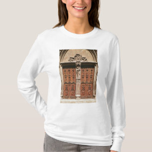 Hauptportal der Heiliges-Sauveur Kathedrale T-Shirt
