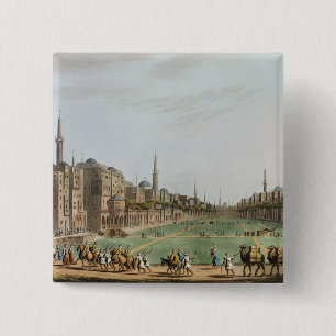 Hauptquadrat in großartigem Kairo, mit Murad Beys Button