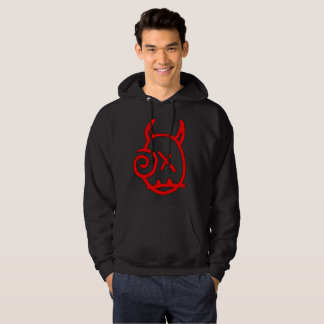 Hauptrot-Logo-Sweatshirt Hoodie