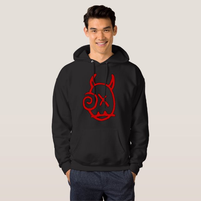 Hauptrot-Logo-Sweatshirt Hoodie (Vorne ganz)