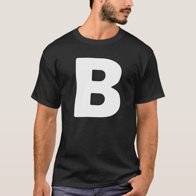 Hauptstadt B Matching Group Letters Alphabet C T-Shirt (Vorderseite)