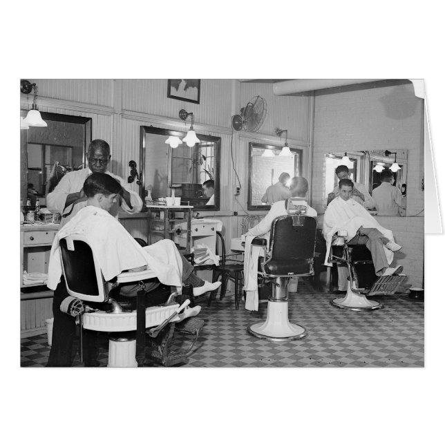 Hauptstadt Barber Shop, 1938 (Vorderseite (Horizontal))