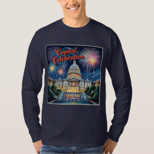 Hauptstadt Celebration Fireworks Washington D.C. T-Shirt