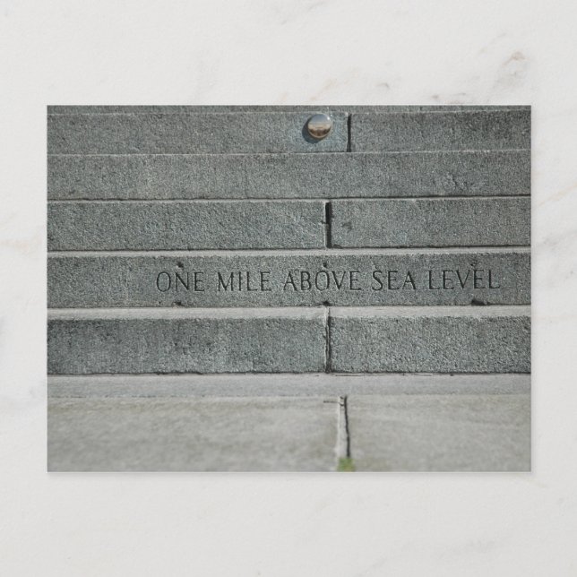 Hauptstadt Colorado Postkarte (Vorderseite)