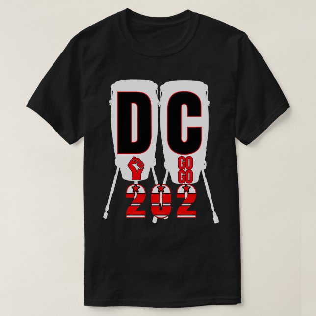Hauptstadt Conga Drums Go Go Mu T-Shirt (Design vorne)