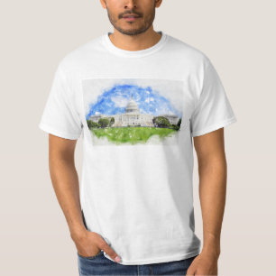 Hauptstadt der Vereinten Staaten in Washington D.C T-Shirt