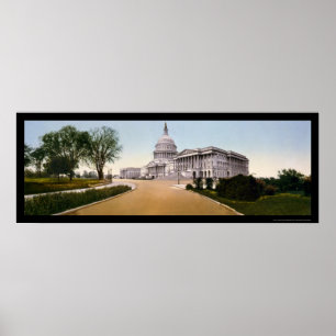 Hauptstadt der Vereinten Staaten in Washington, DC Poster