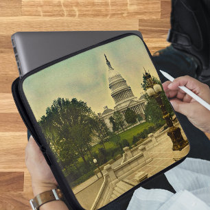 Hauptstadt der Vereinten Staaten von Bibliothekssc Laptopschutzhülle