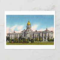 Hauptstadt des Vintagen Staat in Cheyenne, Wyoming