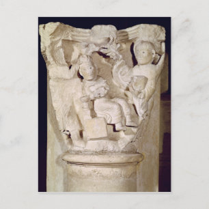Hauptstadt eines Reliefs Postkarte