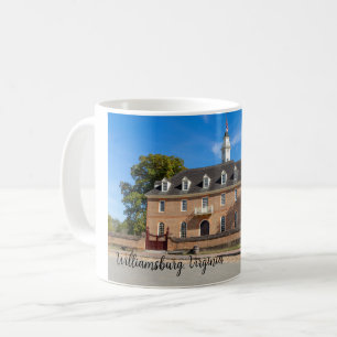Hauptstadt Gebäude in Kolonial-Williamsburg Kaffeetasse