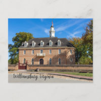 Hauptstadt Gebäude in Kolonial-Williamsburg