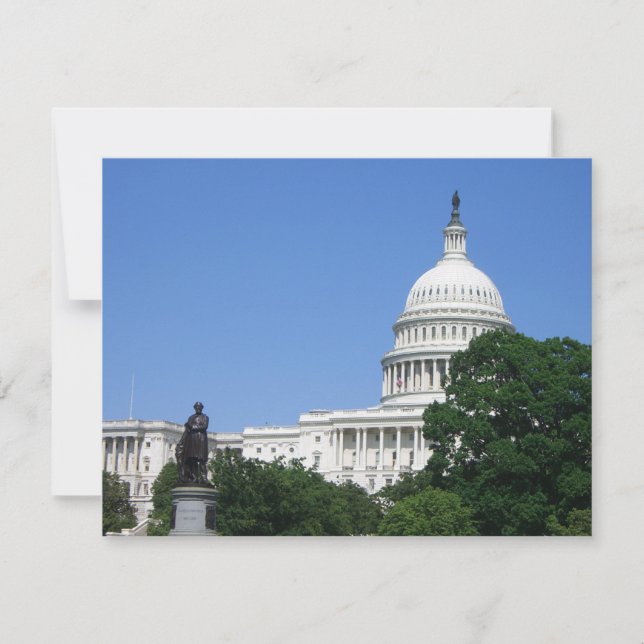 Hauptstadt Gebäude in Washington DC (Vorderseite)