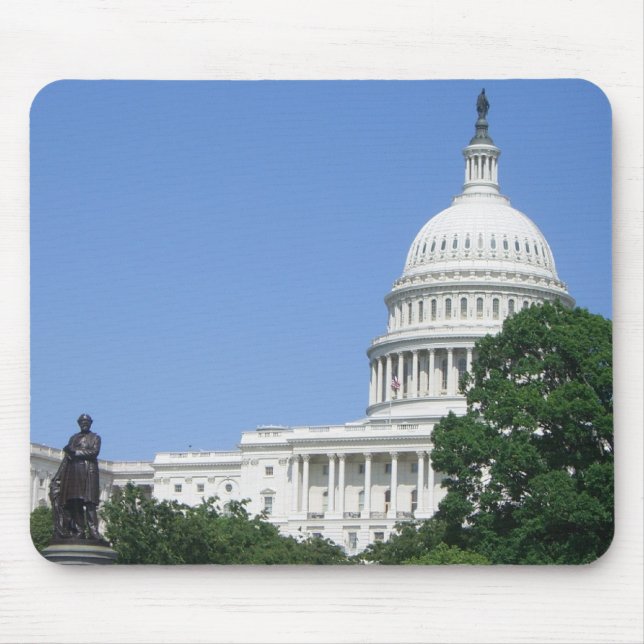 Hauptstadt Gebäude in Washington DC Mousepad (Vorne)