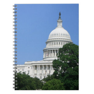 Hauptstadt Gebäude in Washington DC Notizblock