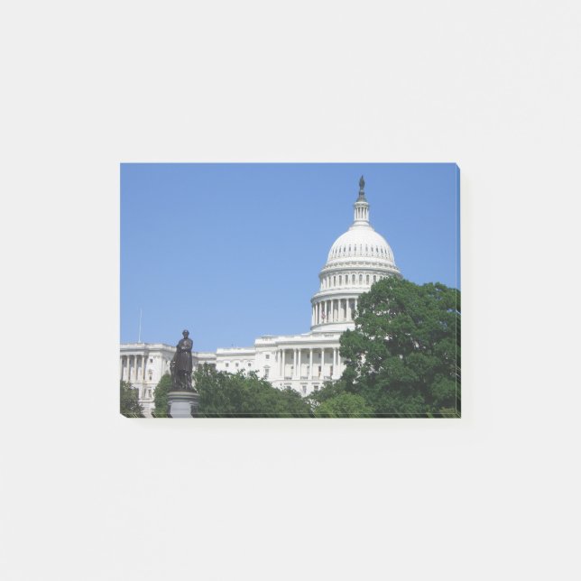 Hauptstadt Gebäude in Washington DC Post-it Klebezettel (Vorderseite)