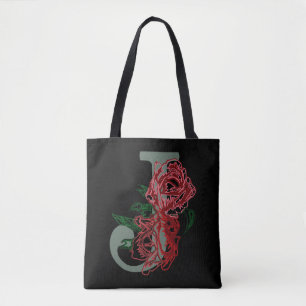 Hauptstadt J floral monogramm Tasche