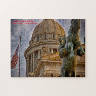 Hauptstadt Oklahoma. Puzzle