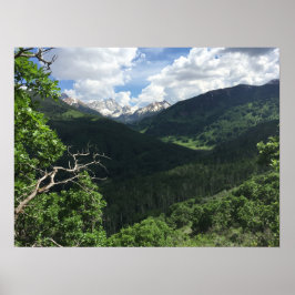 Hauptstadt Peak, Colorado Poster