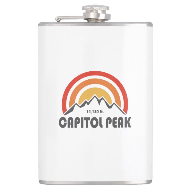 Hauptstadt Peak Flachmann (Vorderseite)