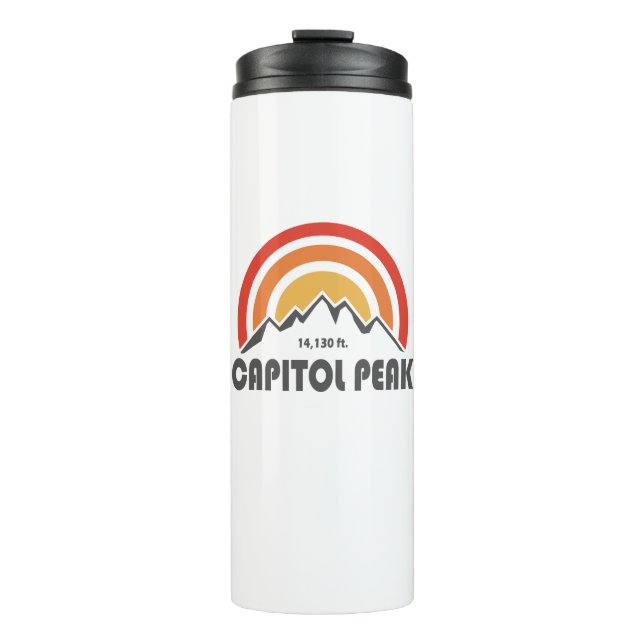Hauptstadt Peak Thermosbecher (Vorderseite)