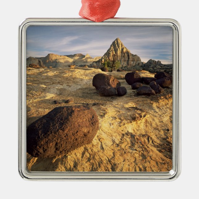 HAUPTSTADT REEF NATIONAL PARK, UTAH. USA. SILBERNES ORNAMENT (Vorne)