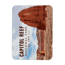 Hauptstadt Reef Nationalpark Cathedral Loop Magnet
