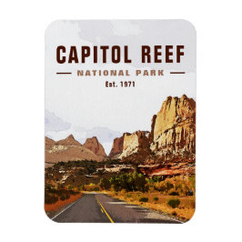 Hauptstadt Reef Nationalpark Cathedral Loop Magnet