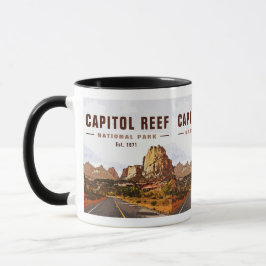 Hauptstadt Reef Nationalpark Cathedral Loop Tasse