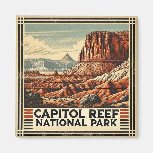 Hauptstadt Reef Nationalpark Magnet (Vorne)