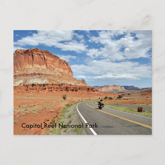 Hauptstadt Reef Nationalpark Postkarte (Vorderseite)