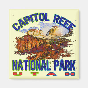 Hauptstadt Reef Nationalpark Utah Magnet