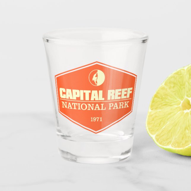Hauptstadt Reef NP 3 Schnapsglas (Vorderseite)