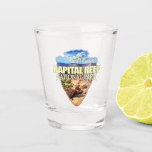 Hauptstadt Reef NP (Pfeilspitzen) Schnapsglas