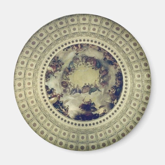 Hauptstadt rotunda magnet (Vorne)