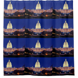 Hauptstadt Washington DC United Staaten in Dusk Duschvorhang