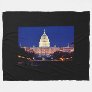 Hauptstadt Washington DC United Staaten in Dusk Fleecedecke
